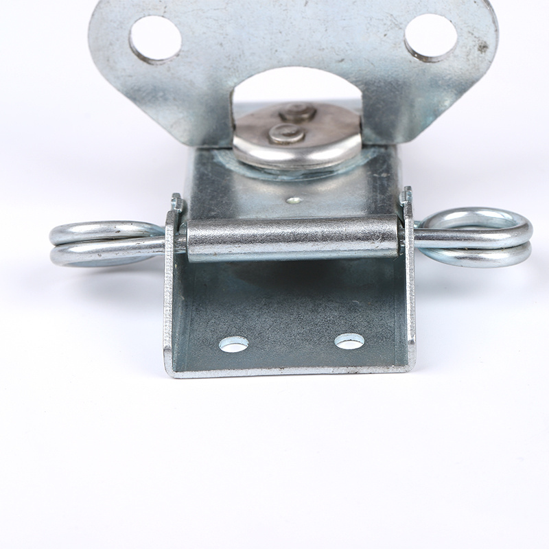 OEM custom latch hasp lock link galvanized metal fabrication bending stamping part Assembly part