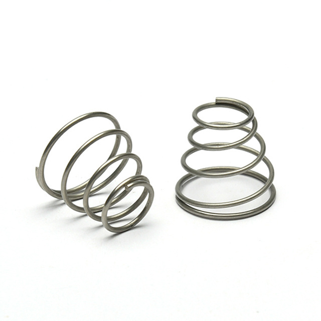 Hongsheng Mini Small Coil Steel Tapered Compression Spring Conical Toy Compression Spring