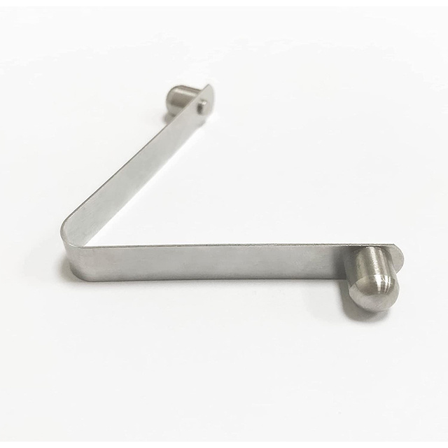 Hardware  high quality Steel button spring clip metal tube lock spring v clip