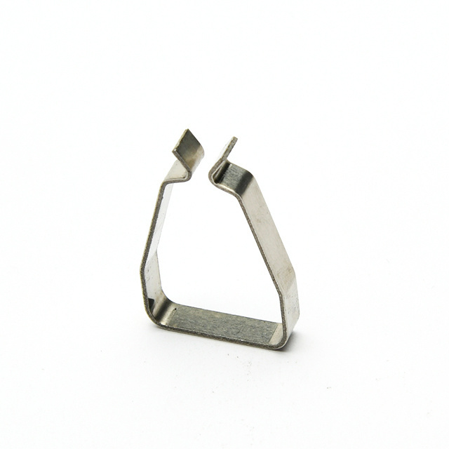 hongsheng High Ductility Stainless Steel Flat -Shape Metal Spring Clip