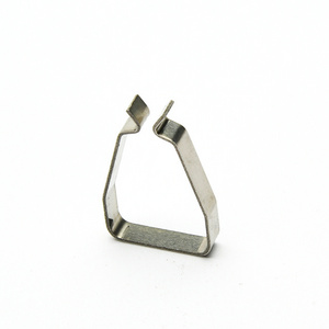 hongsheng High Ductility Stainless Steel Flat -Shape Metal Spring Clip