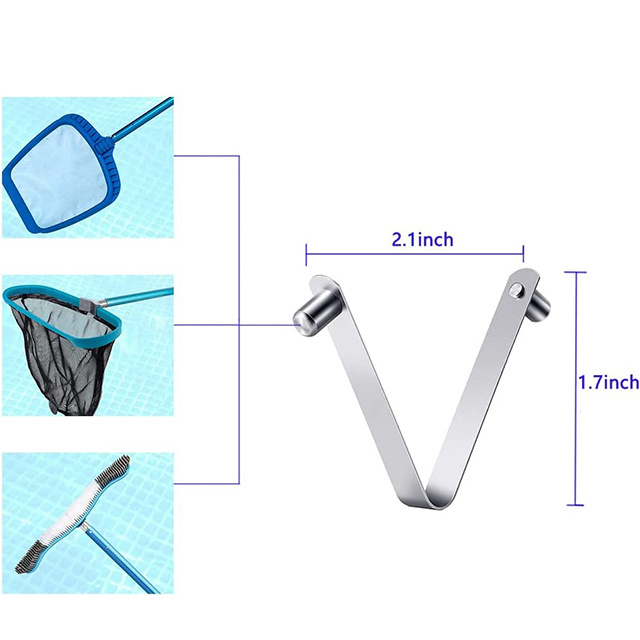 Hardware  high quality Steel button spring clip metal tube lock spring v clip