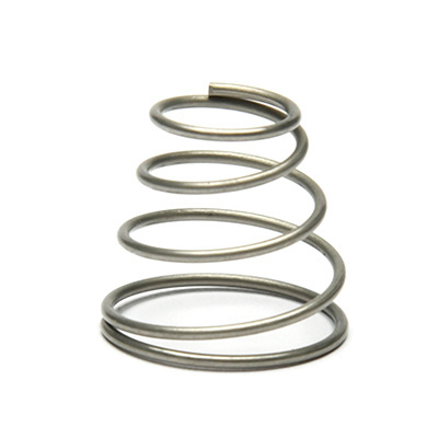 Hongsheng Mini Small Coil Steel Tapered Compression Spring Conical Toy Compression Spring