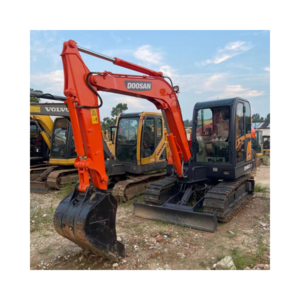 Doosan DX60-7 excavator low price DX60 Used Mini Excavator 6Ton Hydraulic Digger Crawler Mini Excavators For Sale