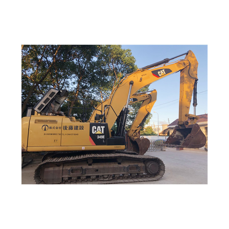 Used Cat 349E excavator caterpillar crawler excavator 49tons CAT 349 cat349 original Japan