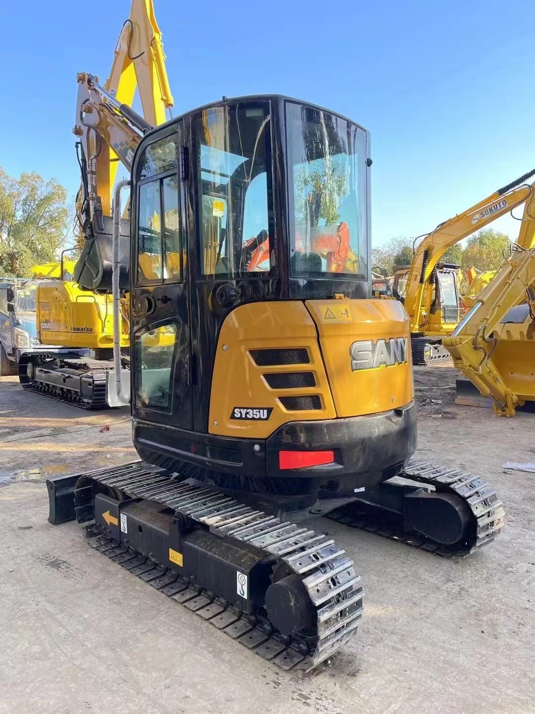 3 Ton MINI Equipment SANY 35U Used Sany Excavator sany SY35U SY55 SY60 SY75C for sale with good price