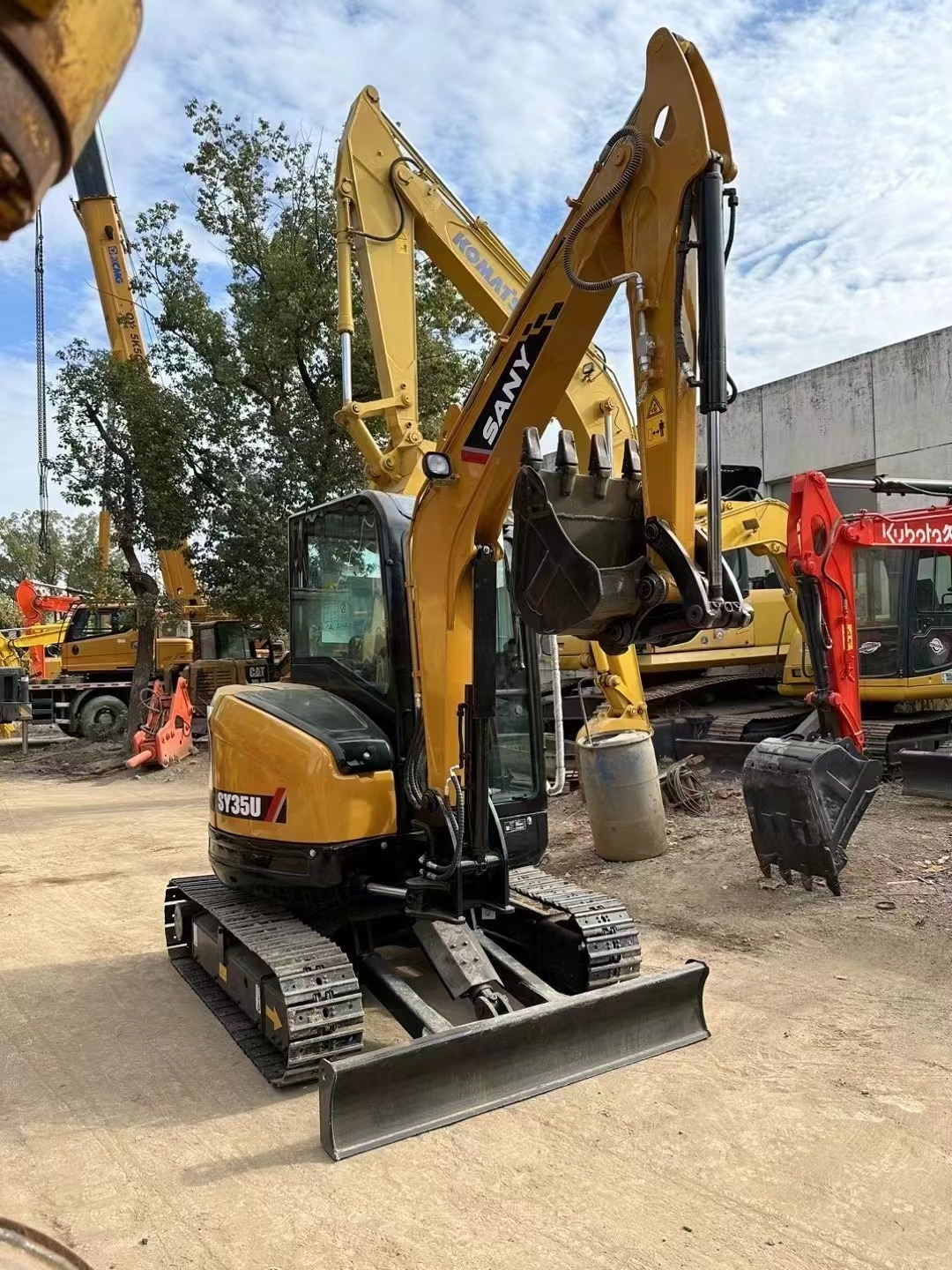 3 Ton MINI Equipment SANY 35U Used Sany Excavator sany SY35U SY55 SY60 SY75C for sale with good price