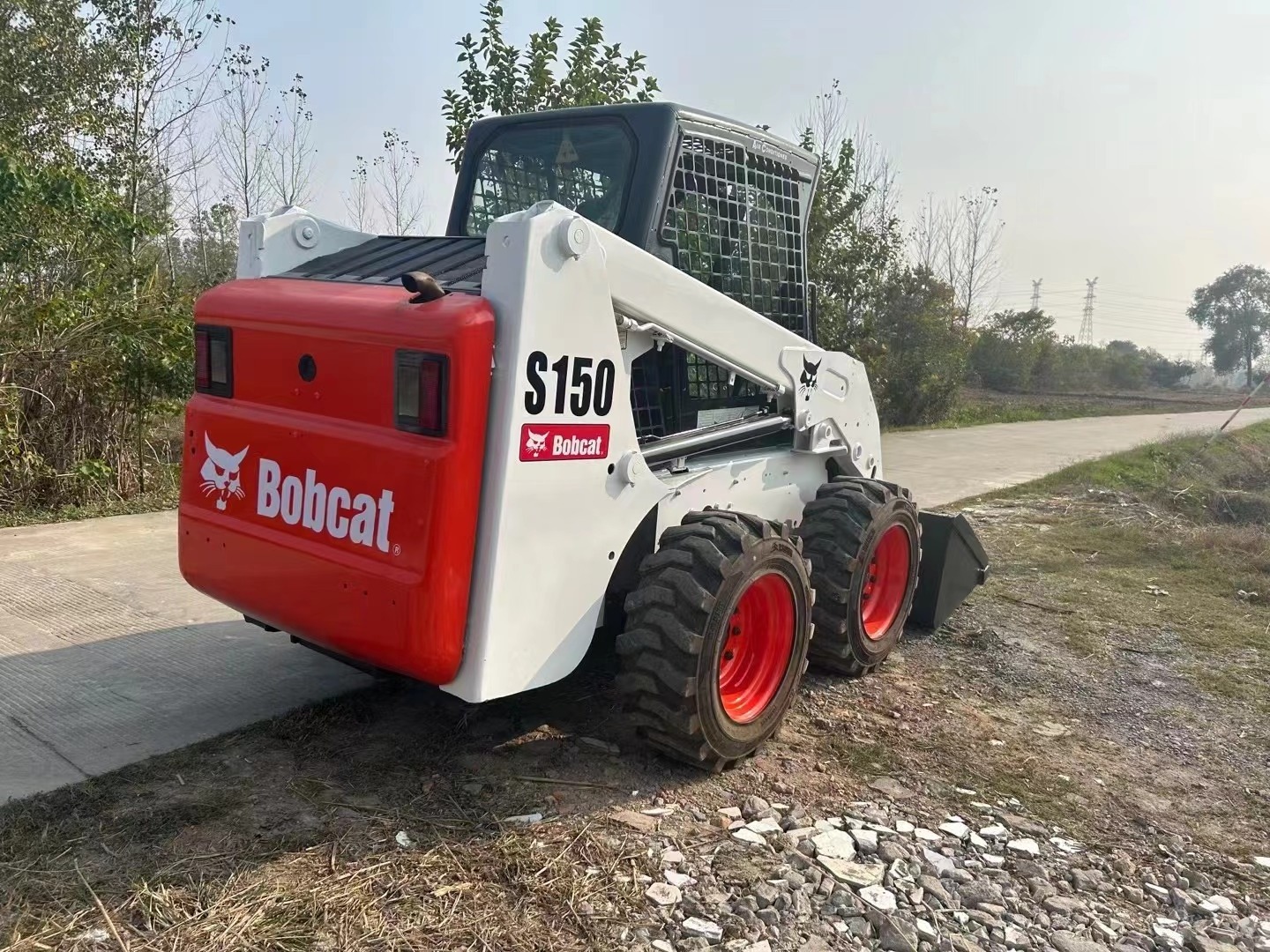 Used Small Loader Bobcat s130 S160 S185 Secondhand Skid Steer Loader S150 S185 With Good Condition