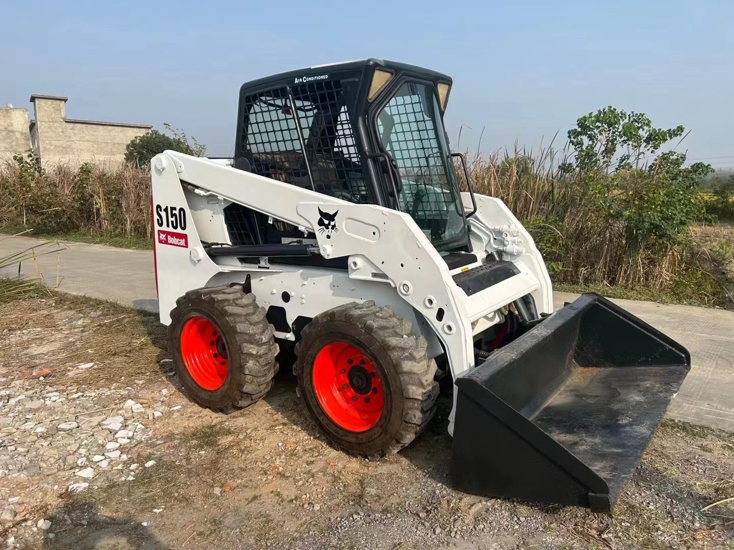 Used Small Loader Bobcat s130 S160 S185 Secondhand Skid Steer Loader S150 S185 With Good Condition