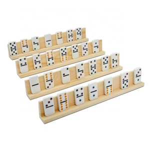 Wooden dominoes, domino table, professional gamer assist