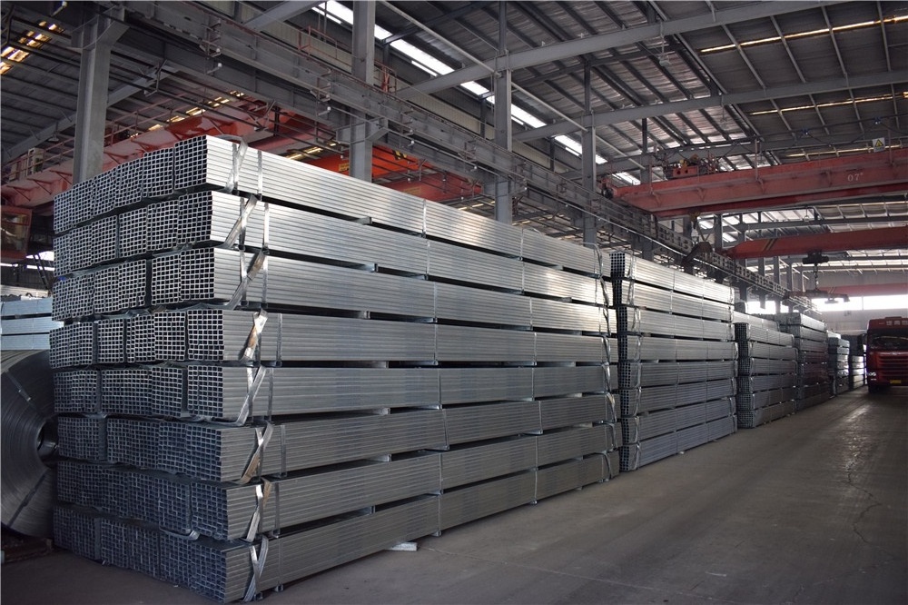 75x50mm rectangular steel pipes weight ms square pipe 75*75 thick wall hollow section steel tube with good quality for you