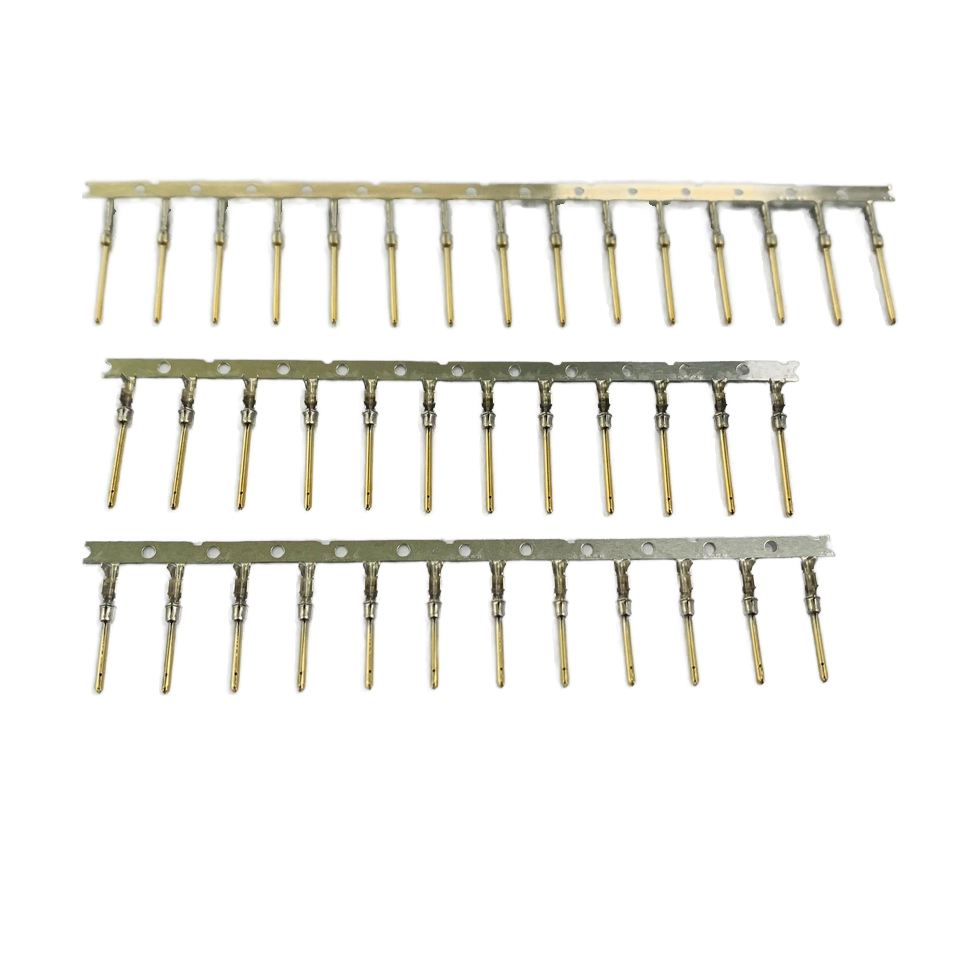 Custom 0.01mm-1.0mm Gold Plating Quick Splice Connector Crimp Connector Needle Crimp Connectors Spade Terminal