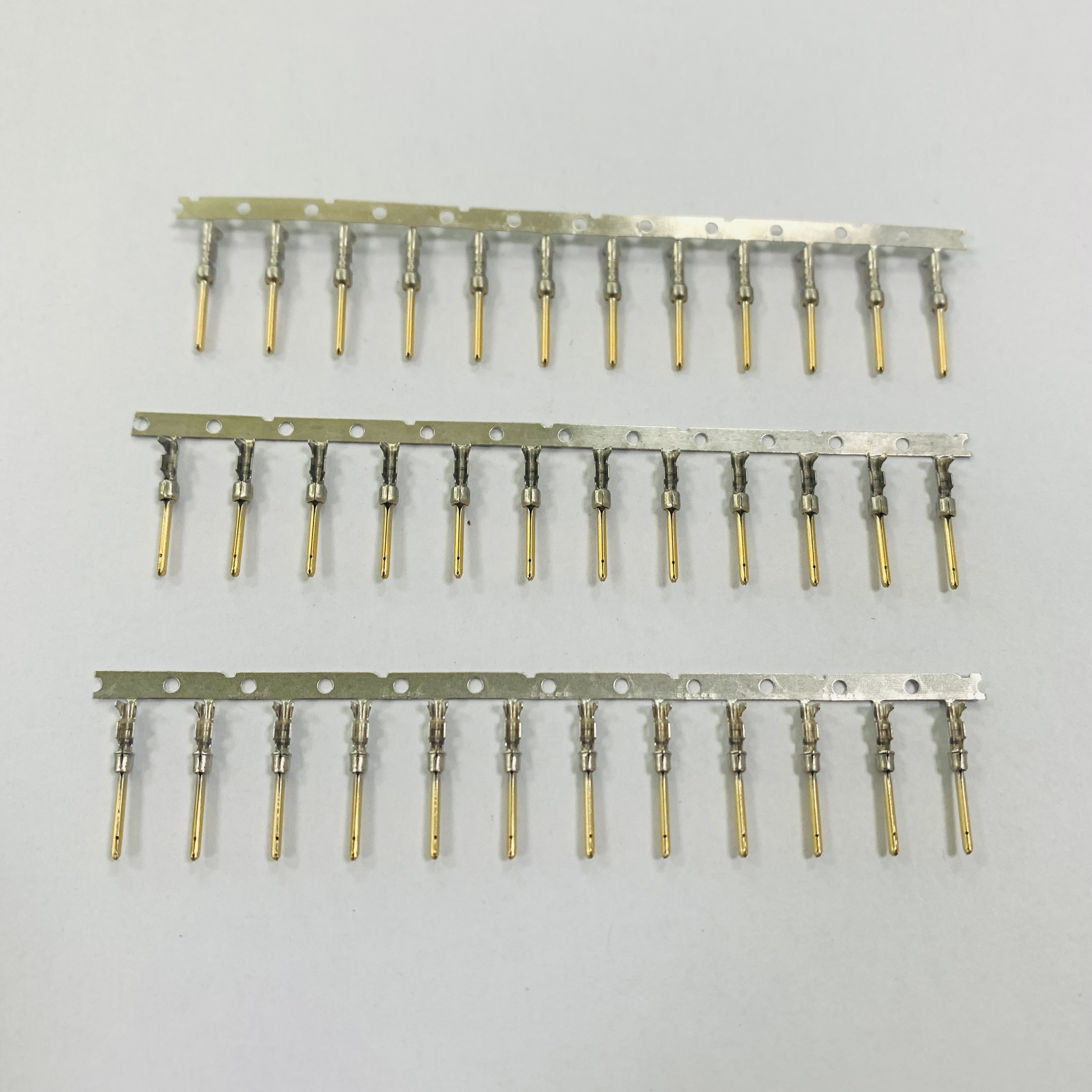 Custom 0.01mm-1.0mm Gold Plating Quick Splice Connector Crimp Connector Needle Crimp Connectors Spade Terminal