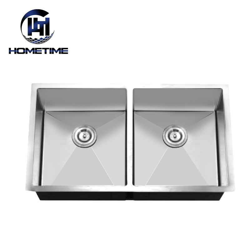 Free standing 304 stainless steel under mounted easy install kitchen sink