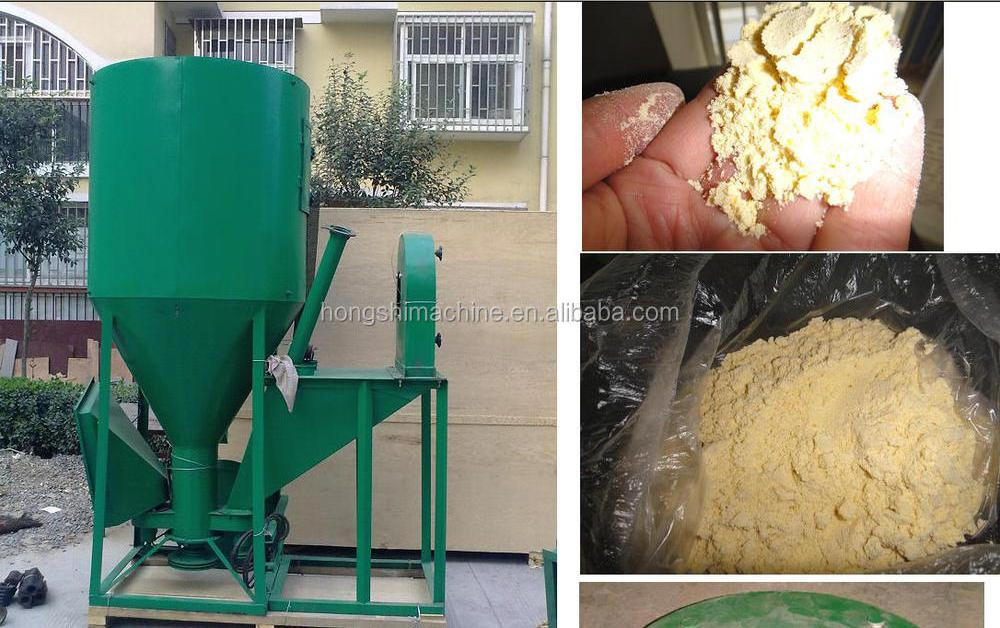 Breeding domestic animal machine livestock farm feed mill machine and mixer