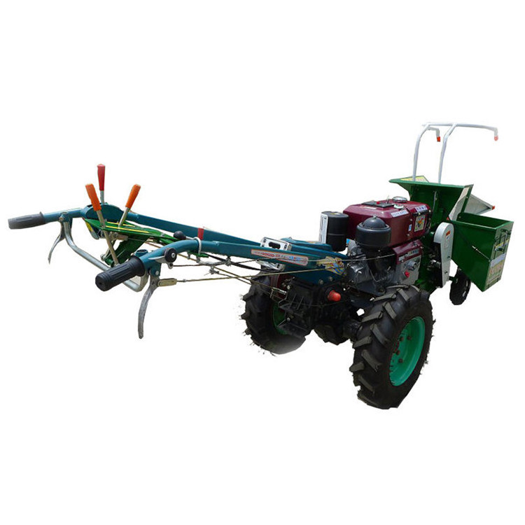 Small Dry and wet corn harvester 15HP Agricultural Machinery Mini Sweet Maize Corn Harvester Machine