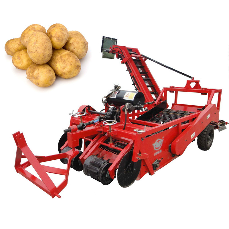 New model 4UQL self loading combine machine carrot harvester for sale