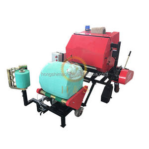 High Quality Mini Round Corn Silage Compress Atv Hay Baler Pressing Bagging Packing Machine Machine For Walking Tractor