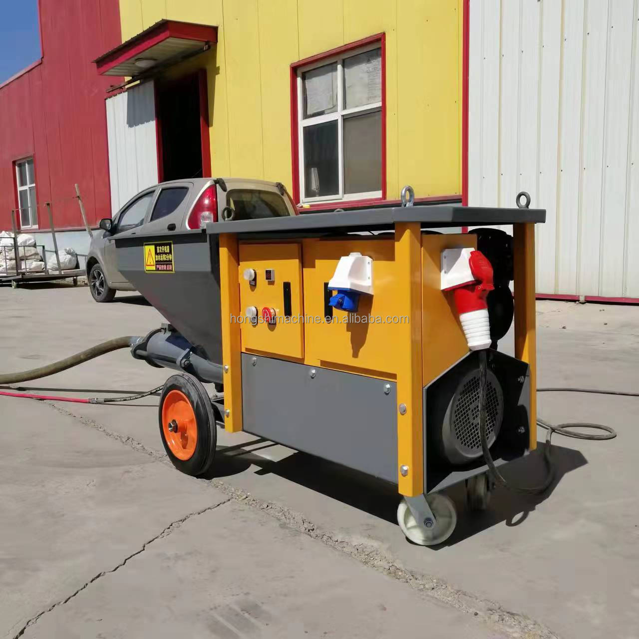 Cement wall plastering machine plaster mortar spraying machine mortar wall paint putty plaster sprayer machine