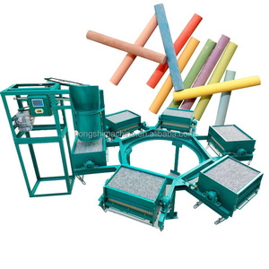 Mass production 800pcs moulding extruding fully automatic school chalk making machine prices