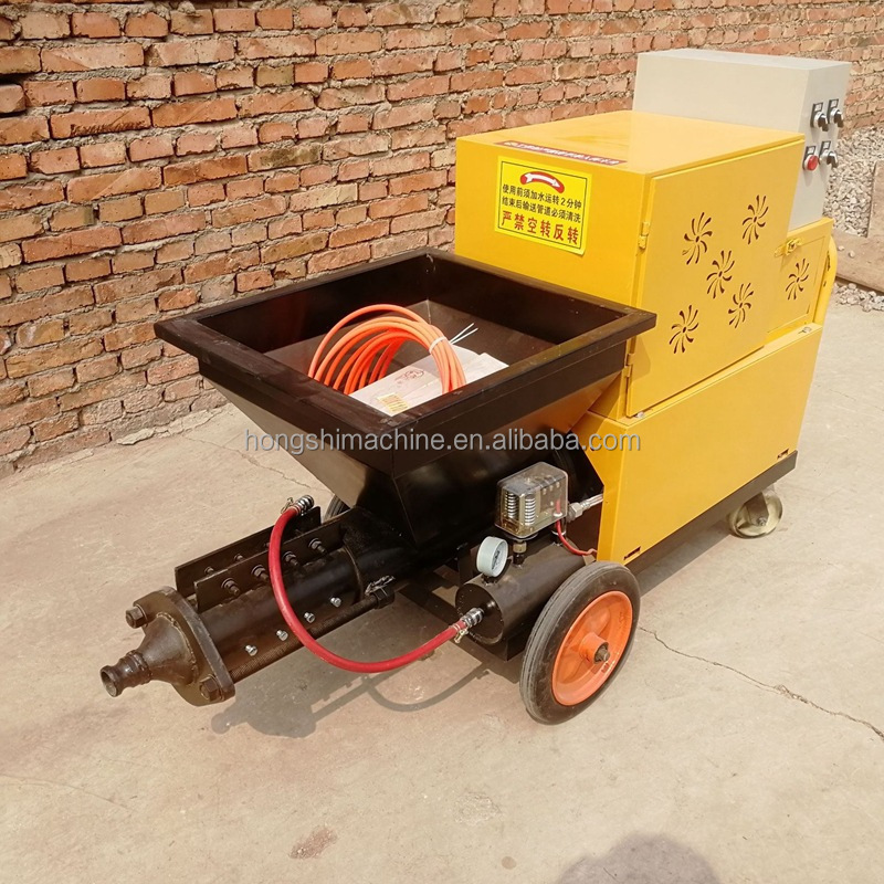 Cement wall plastering machine plaster mortar spraying machine mortar wall paint putty plaster sprayer machine