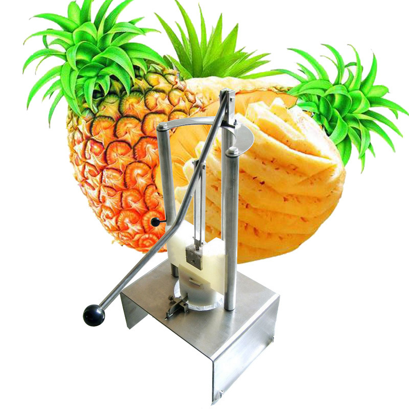 commercial manual pineapple peeler corer and cutter machine for sale