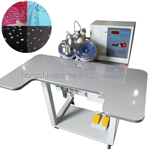 Glass rhinestone making machine automatic rhinestone stoning machine rhinestone setting machine