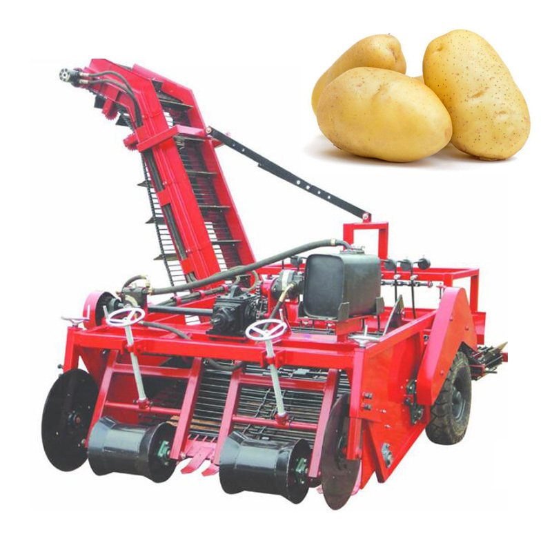 New model 4UQL self loading combine machine carrot harvester for sale