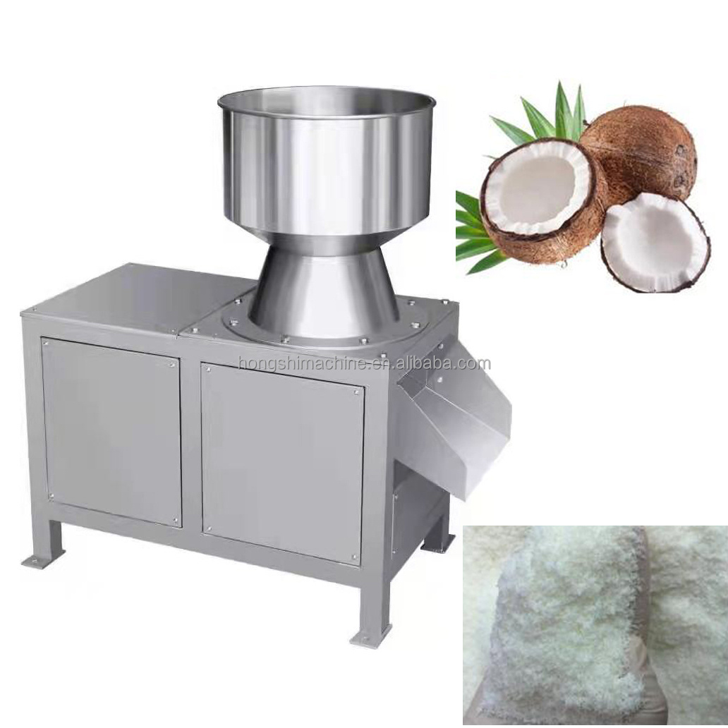 Coconut meat grating scraper machine coconut copra squezing crushing machine