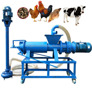 Farm manure solid liquid separator/chicken manure dewatering machine/cow dung dewater machine