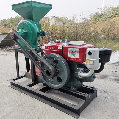 Diesel Engine Maize Flour Wheat Milling Machine Making Corn Flour Milling Mill Machinery