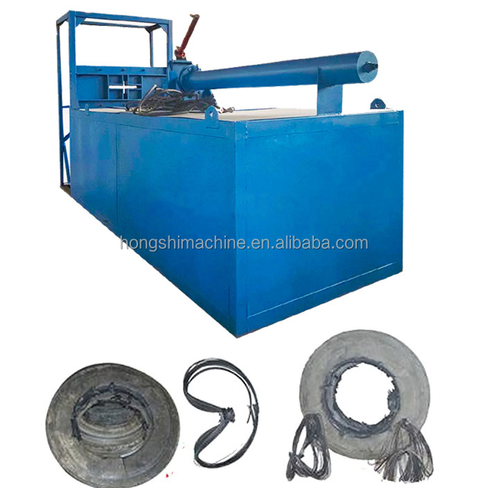 Waste Tyre Steel Wire Pulling Debeader Machine Waste Tire Steel Wire Remover Drawing Machine