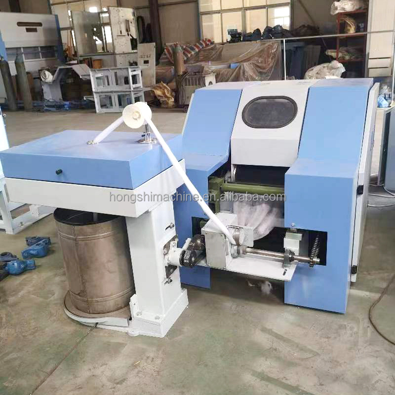 Automatic Cotton Sliver Making Combing Spinning Machine Mini Wool Carding Machine For Sale