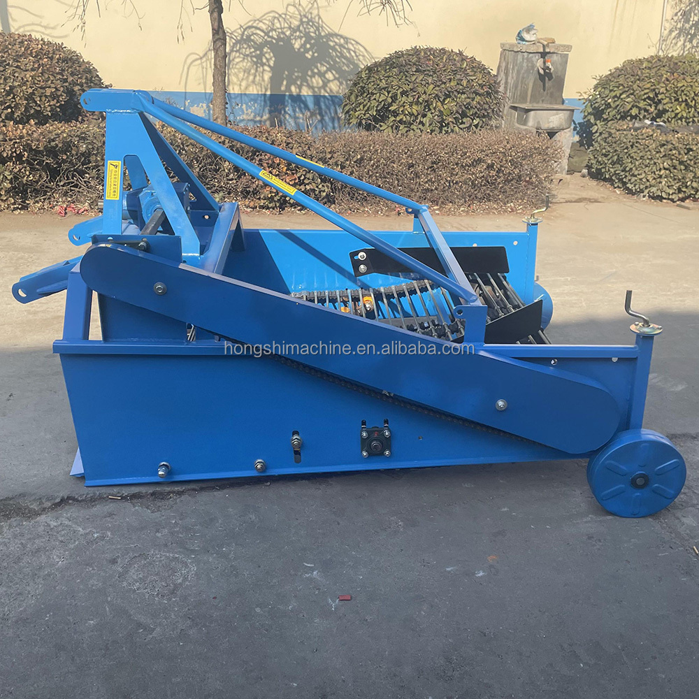 20~75hp farm tractor potato digger one row potato harvester 3 point linkage small potato harvest machine