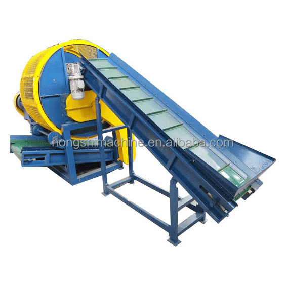 Tyre shredding plant old tyre rubber scrap portable tire shredder for sale