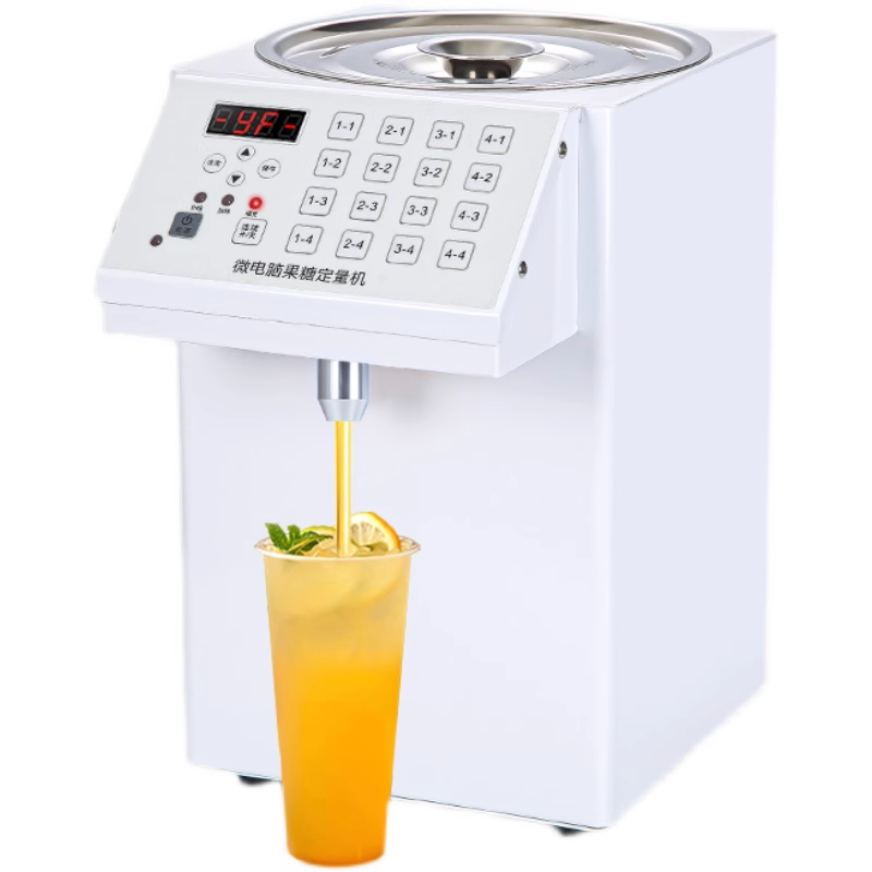 Bubble Tea Machine Sugar Quantitative Fructose Dispenser Machine Bubble Tea Machine Epured Boba Syrup Dispenser