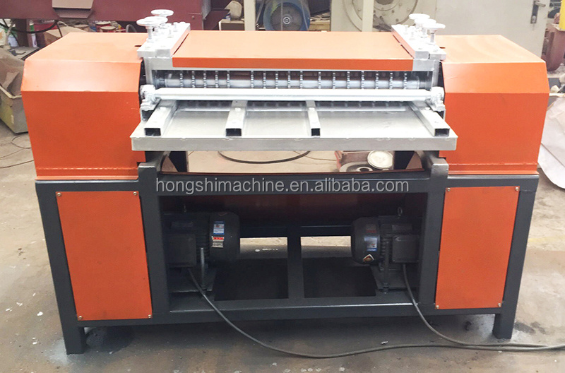 Automatic Copper and Aluminum Separator Scrap Air Conditioner Radiator Recycling Line