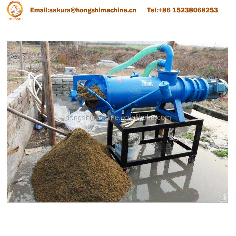 Farm manure solid liquid separator/chicken manure dewatering machine/cow dung dewater machine