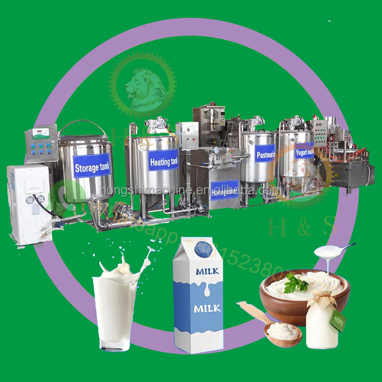 Professional small scale yogurt mixing pasteurization fermentation machine industrial milk fruit greek yogurt making machine