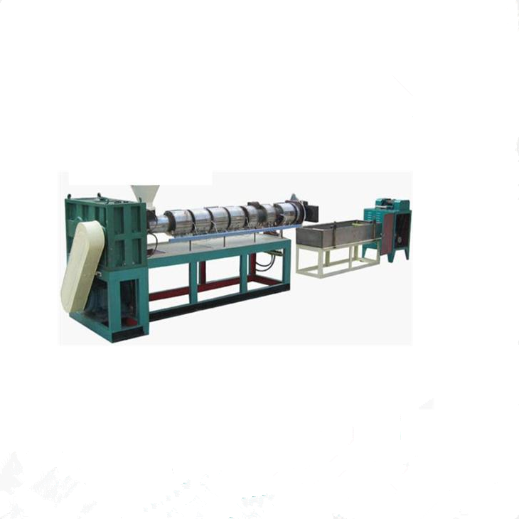 Electromagnetic heating pp pe pvc pet wasted recycling plastic pellets granulator machine