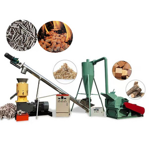 High quality flat die wood sawdust pellet making machine,biomass wood pellet production line