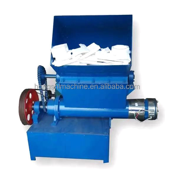 Waste foam plastic melting machine foam plastic board hot melter foam recycling machine