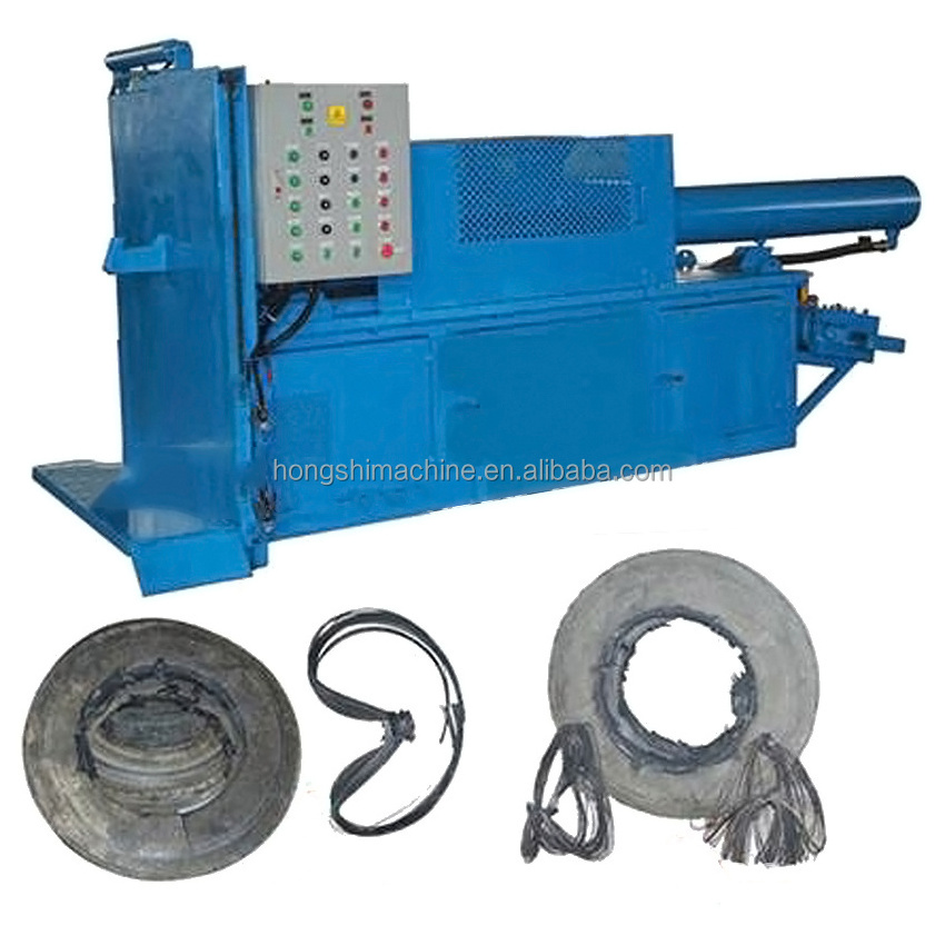 Waste Tyre Steel Wire Pulling Debeader Machine Waste Tire Steel Wire Remover Drawing Machine