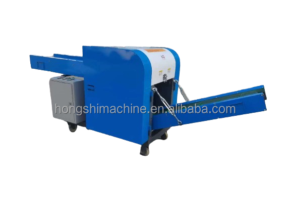 textile Fiber crushing cloth waste fabric shredder recycling machine