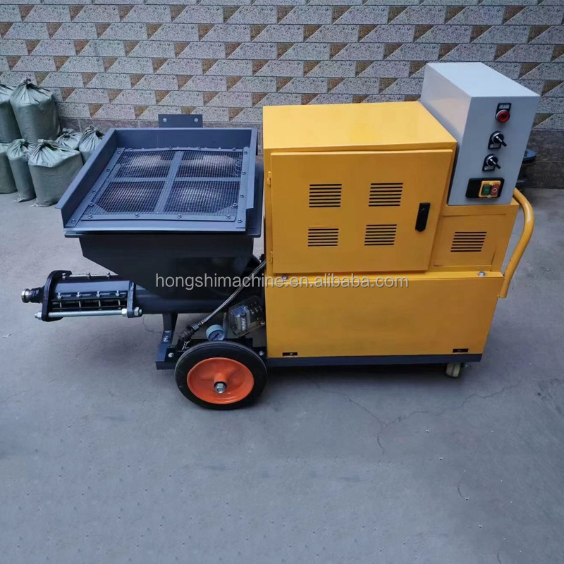 Hot Selling Plastering Machine Diesel Concrete Mortar Stucco Sprayer Cement Mortar Spraying Machine For Sale