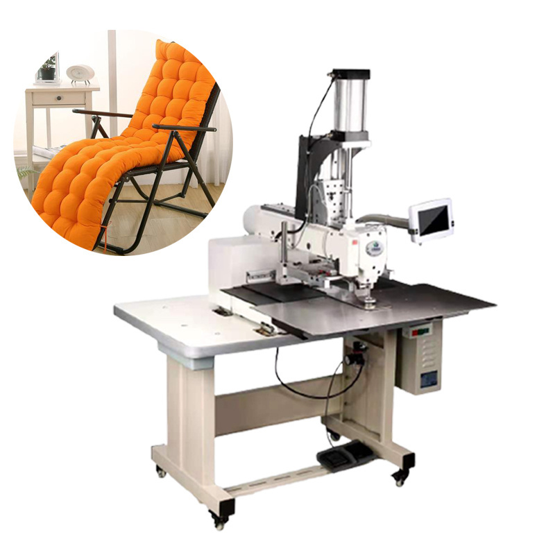 industrial single hole cushion bar tacking machine pillow stitching machine round hole sewing machine for pillow Cases