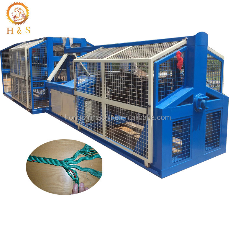 Monofilament danline rope making machine twist plastic rope machine PP PE plastic rope making machine