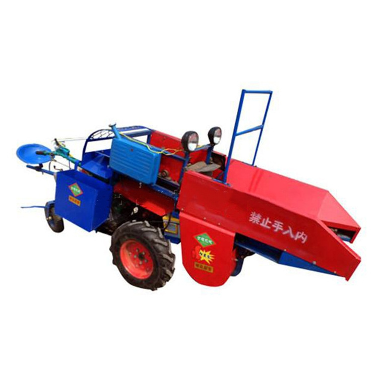 Small Dry and wet corn harvester 15HP Agricultural Machinery Mini Sweet Maize Corn Harvester Machine