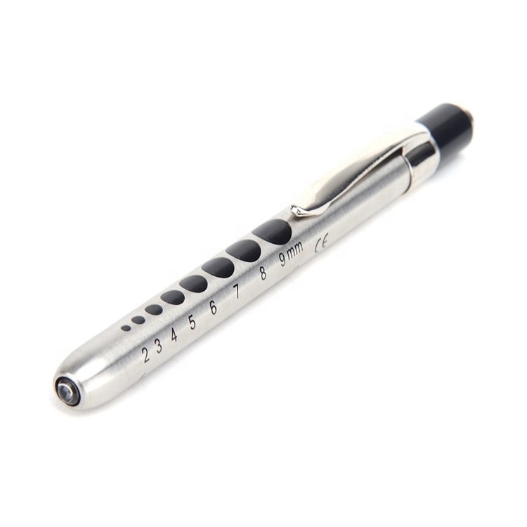 Dry battery penlight powered multi- function ABS mini medical pen with CE led flashlight