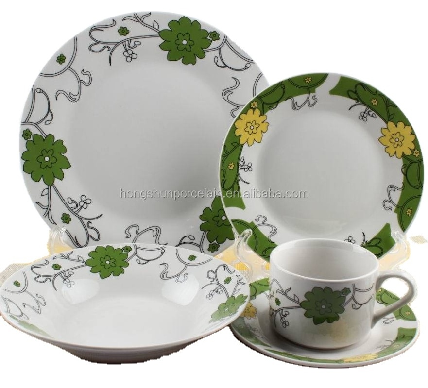 20pcs hotel & restaurant used crockery tableware , restaurant crockery